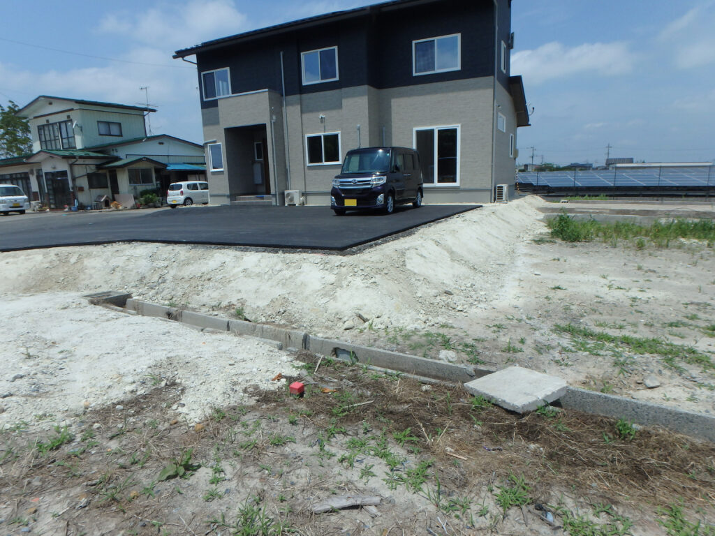 あなたの街の外構屋さん　施工事例　舗装　遠田郡